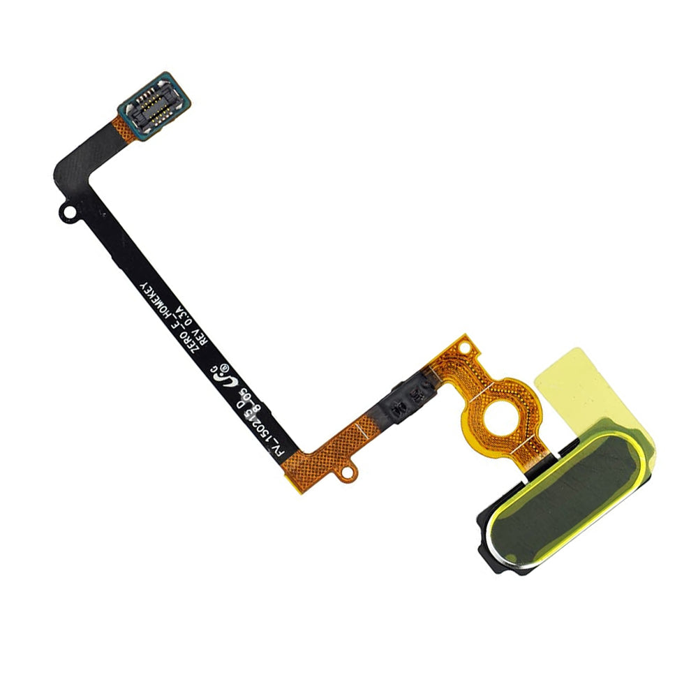 REPLACEMENT FOR SAMSUNG GALAXY S6 EDGE SM-G925 HOME BUTTON FLEX CABLE - BLACK