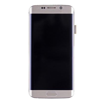 תחליף למסך LCD ודיגיטיזר של SAMSUNG GALAXY S6 EDGE SM-G925 עם מסגרת - זהב