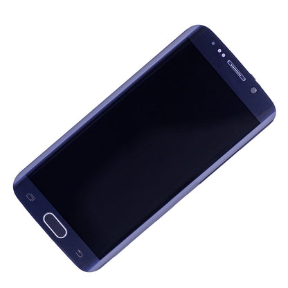 תחליף למסך LCD והרכבה דיגיטיזית של SAMSUNG GALAXY S6 EDGE SM-G925 עם מסגרת - ספיר