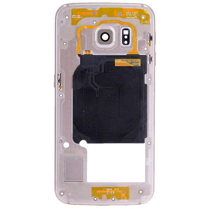 תחליף למכלול בית אחורי של SAMSUNG GALAXY S6 EDGE SM-G925 - זהב