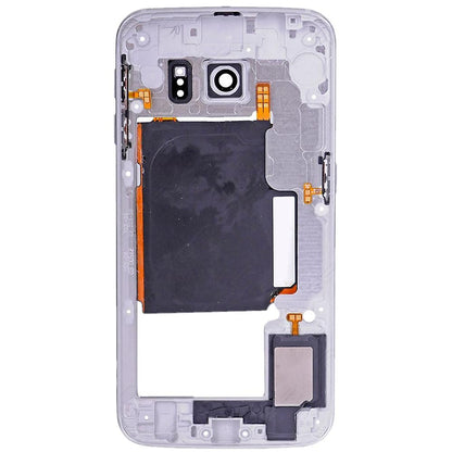 תחליף למכלול בית אחורי של SAMSUNG GALAXY S6 EDGE SM-G925 - כסף