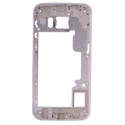 תחליף למסגרת בית אחורי של SAMSUNG GALAXY S6 EDGE SM-G925 - זהב