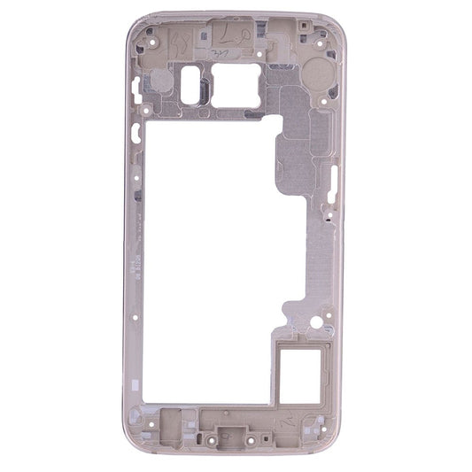 תחליף למסגרת בית אחורי של SAMSUNG GALAXY S6 EDGE SM-G925 - זהב