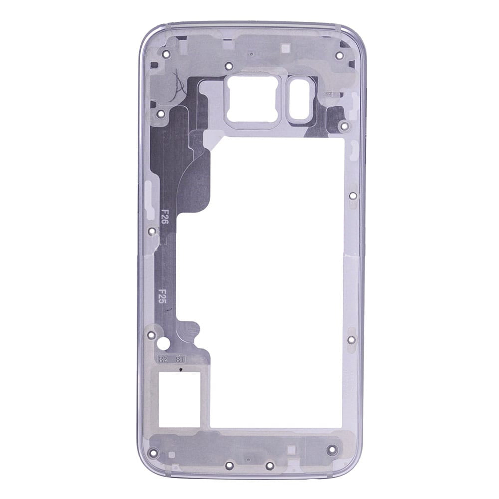 תחליף למסגרת בית אחורי של SAMSUNG GALAXY S6 EDGE SM-G925 - אפור