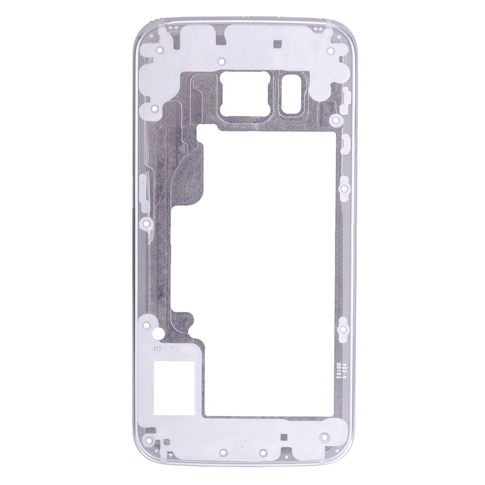 תחליף למסגרת בית אחורי של SAMSUNG GALAXY S6 EDGE SM-G925 - כסף