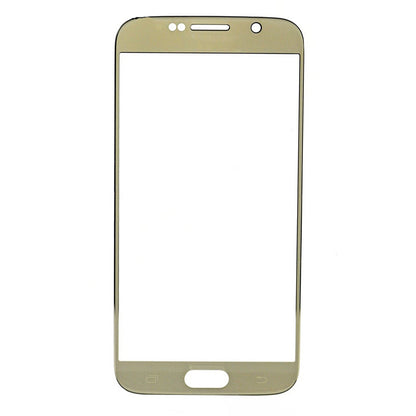 תחליף לעדשת זכוכית קדמית של SAMSUNG GALAXY S6 - זהב