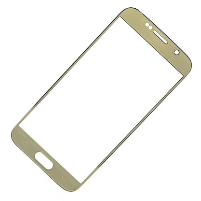 תחליף לעדשת זכוכית קדמית של SAMSUNG GALAXY S6 - זהב