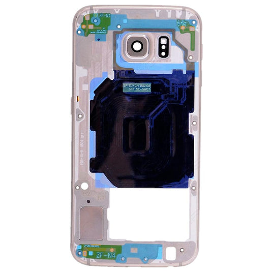 החלפה למכלול בית אחורי של SAMSUNG GALAXY S6 G920 - זהב