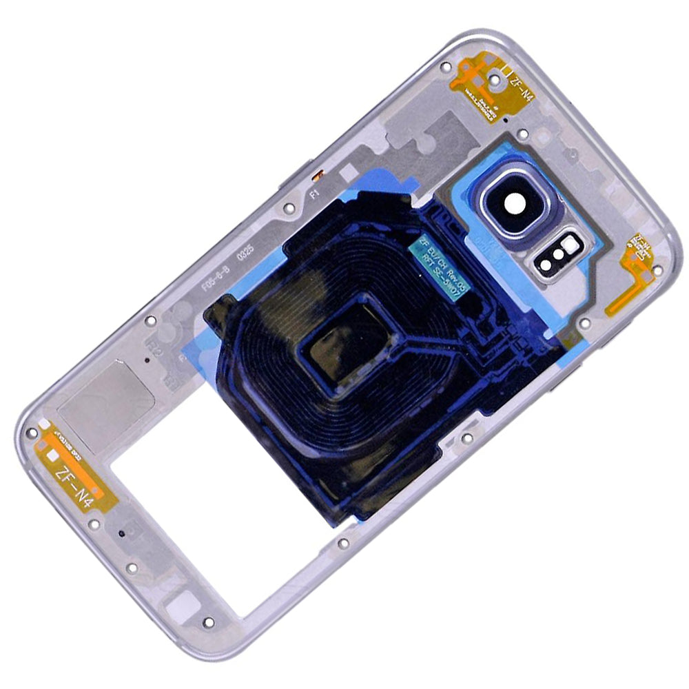 החלפה למכלול בית אחורי של SAMSUNG GALAXY S6 G920 - אפור