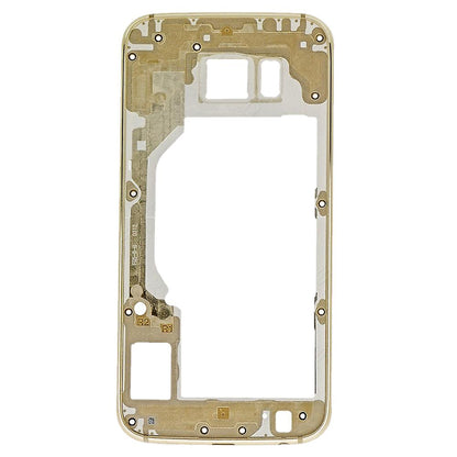 תחליף למסגרת בית אחורי של SAMSUNG GALAXY S6 - זהב