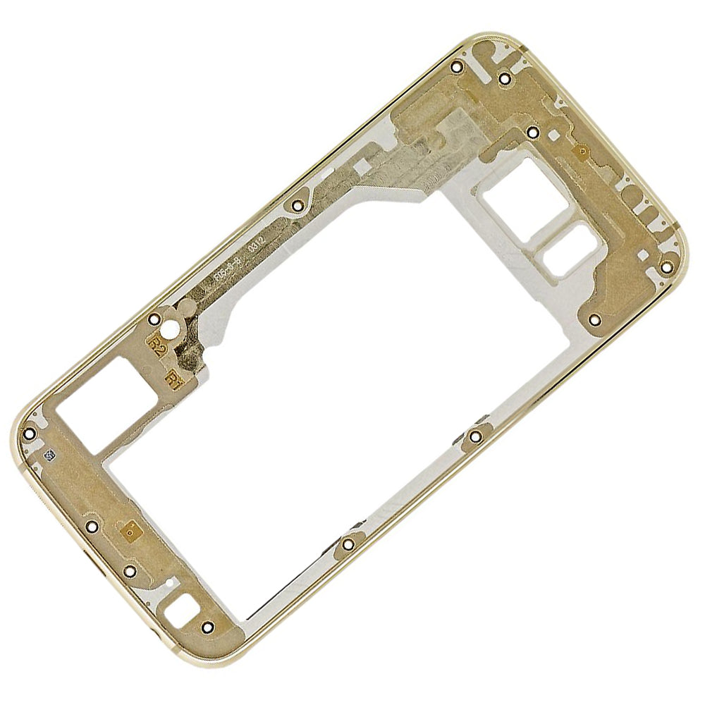 תחליף למסגרת בית אחורי של SAMSUNG GALAXY S6 - זהב