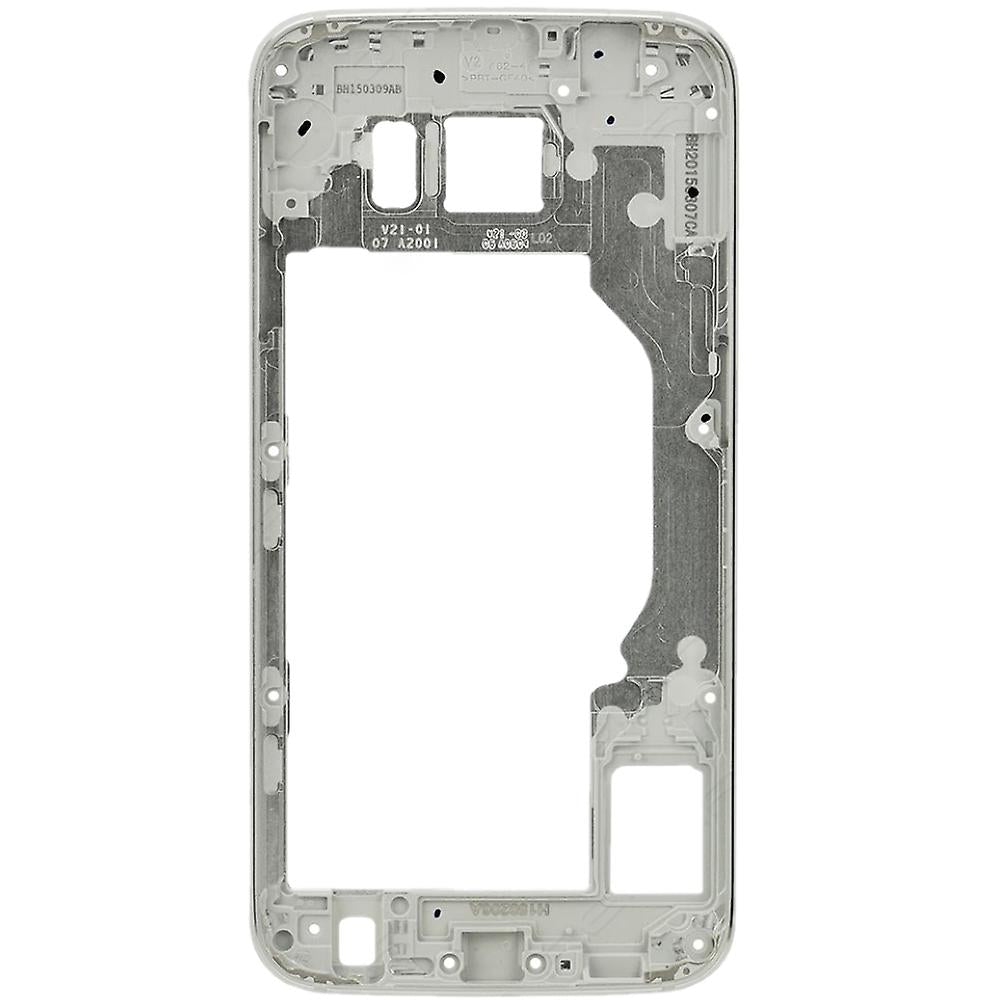 תחליף למסגרת דיור אחורי של SAMSUNG GALAXY S6 - כסף