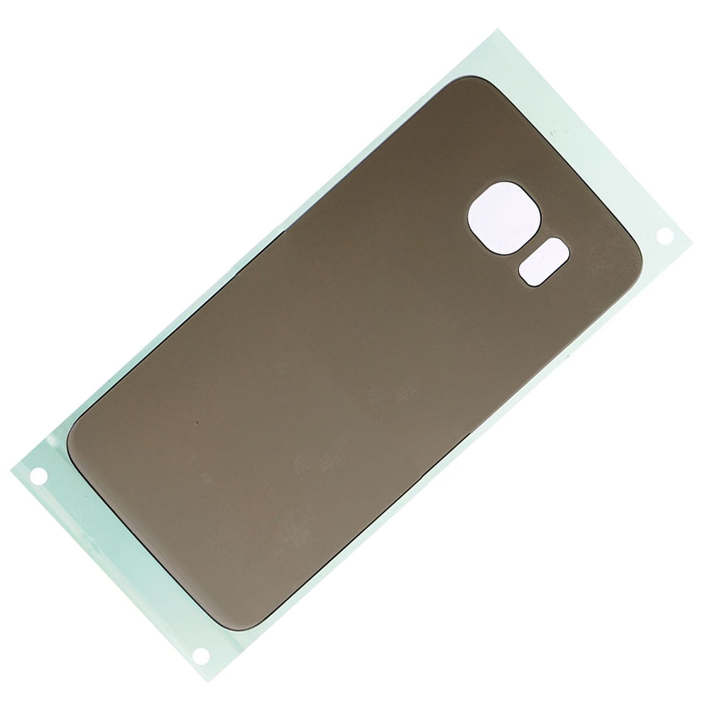 תחליף לכיסוי אחורי של SAMSUNG GALAXY S6 SM-G920 עם דבק - זהב