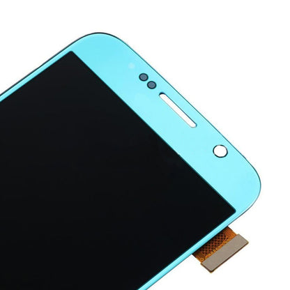 תחליף למכלול מסך LCD ו-Digitizer של SAMSUNG GALAXY S6 SM-G920 - כחול