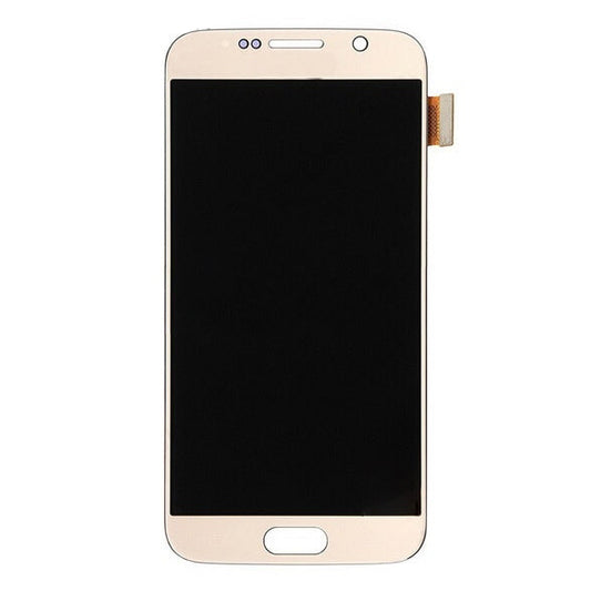 תחליף למכלול מסך LCD ו-Digitizer של SAMSUNG GALAXY S6 SM-G920 - זהב