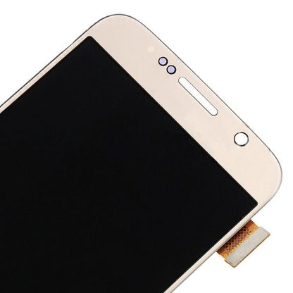 תחליף למכלול מסך LCD ו-Digitizer של SAMSUNG GALAXY S6 SM-G920 - זהב