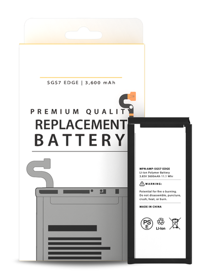 REPLACEMENT FOR SAMSUNG GALAXY S7 EDGE BATTERY REPLACEMENT