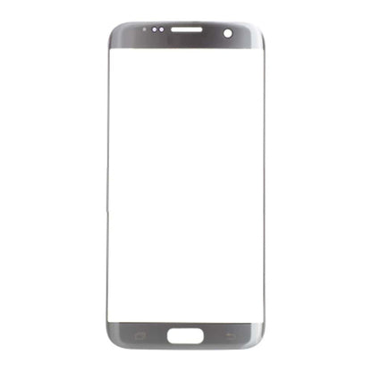 תחליף לעדשת זכוכית קדמית של SAMSUNG GALAXY S7 EDGE SM-G935 - כסף