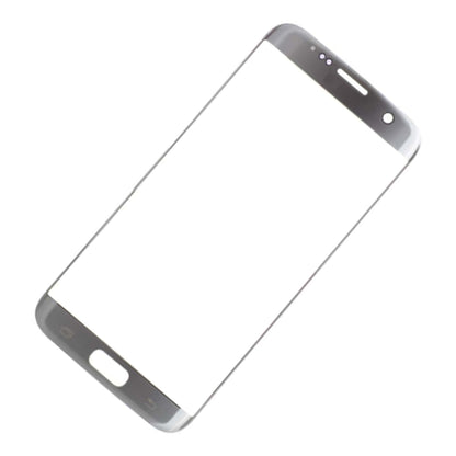 תחליף לעדשת זכוכית קדמית של SAMSUNG GALAXY S7 EDGE SM-G935 - כסף