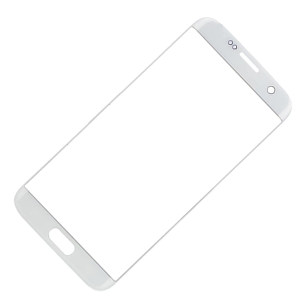 תחליף לעדשת הזכוכית הקדמית של SAMSUNG GALAXY S7 EDGE SM-G935 - לבנה