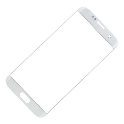 תחליף לעדשת הזכוכית הקדמית של SAMSUNG GALAXY S7 EDGE SM-G935 - לבנה