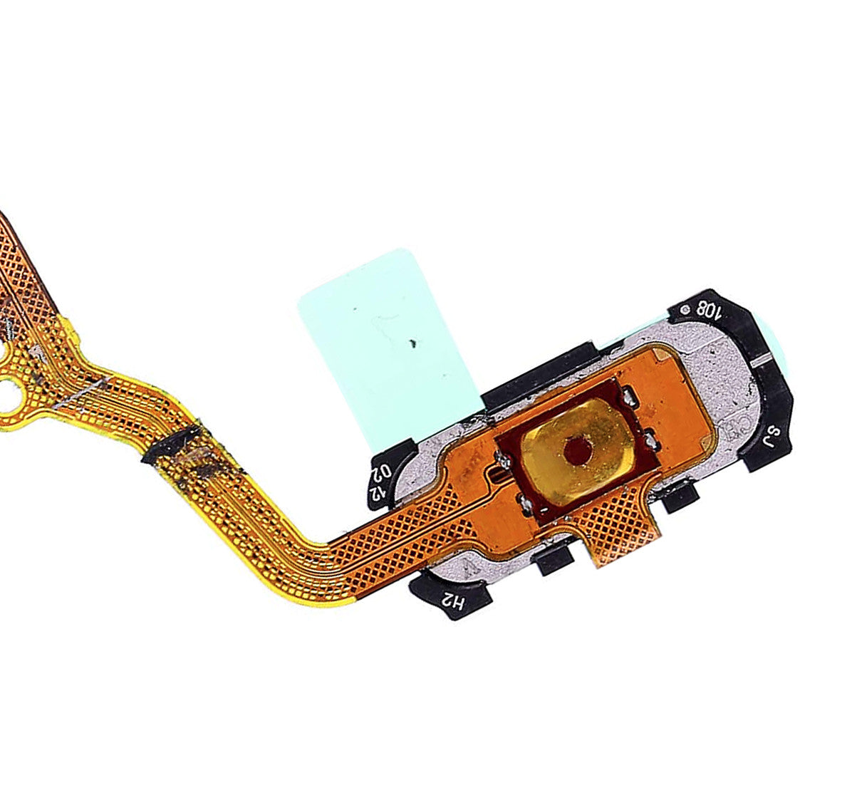 REPLACEMENT FOR SAMSUNG GALAXY S7 EDGE SM-G935 HOME BUTTON FLEX CABLE - SILVER