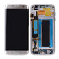 REPLACEMENT FOR SAMSUNG GALAXY S7 EDGE SM-G935 SERIES LCD SCREEN AND DIGITIZER ASSEMBLY WITH FRAME - SILVER