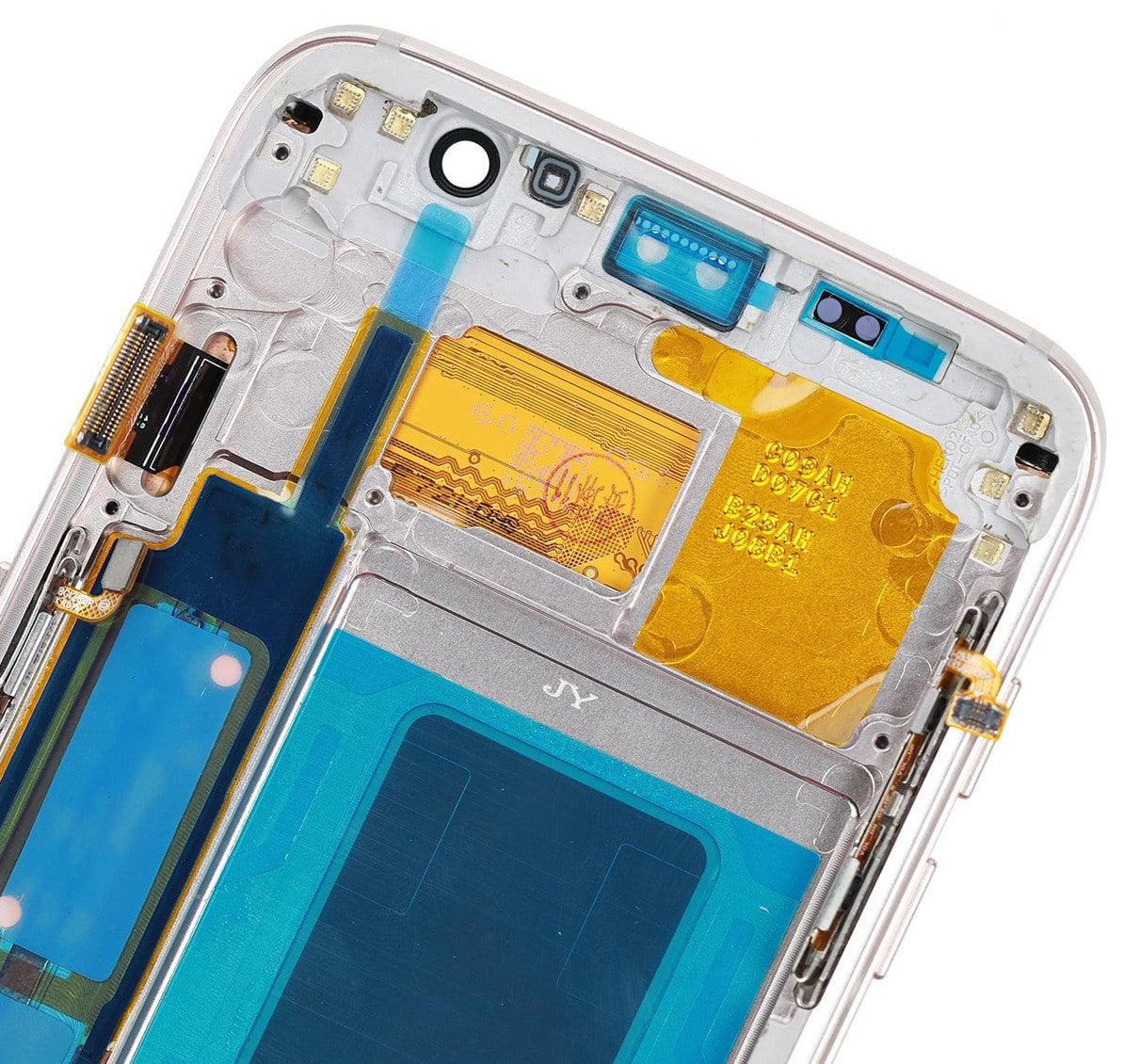 תחליף למסך LCD והרכבה דיגיטיזית של SAMSUNG GALAXY S7 EDGE SM-G935 עם מסגרת - ספיר