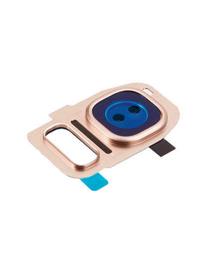 תחליף למחזיק מצלמה אחורית של SAMSUNG GALAXY S7/S7 EDGE עם עדשה - זהב