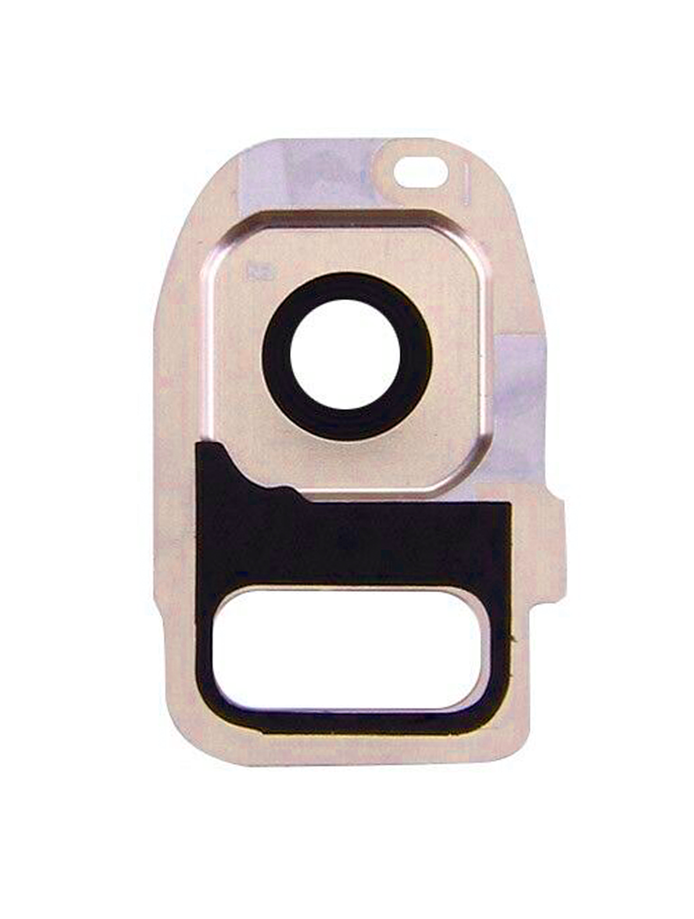 תחליף למחזיק מצלמה אחורית של SAMSUNG GALAXY S7/S7 EDGE עם עדשה - זהב