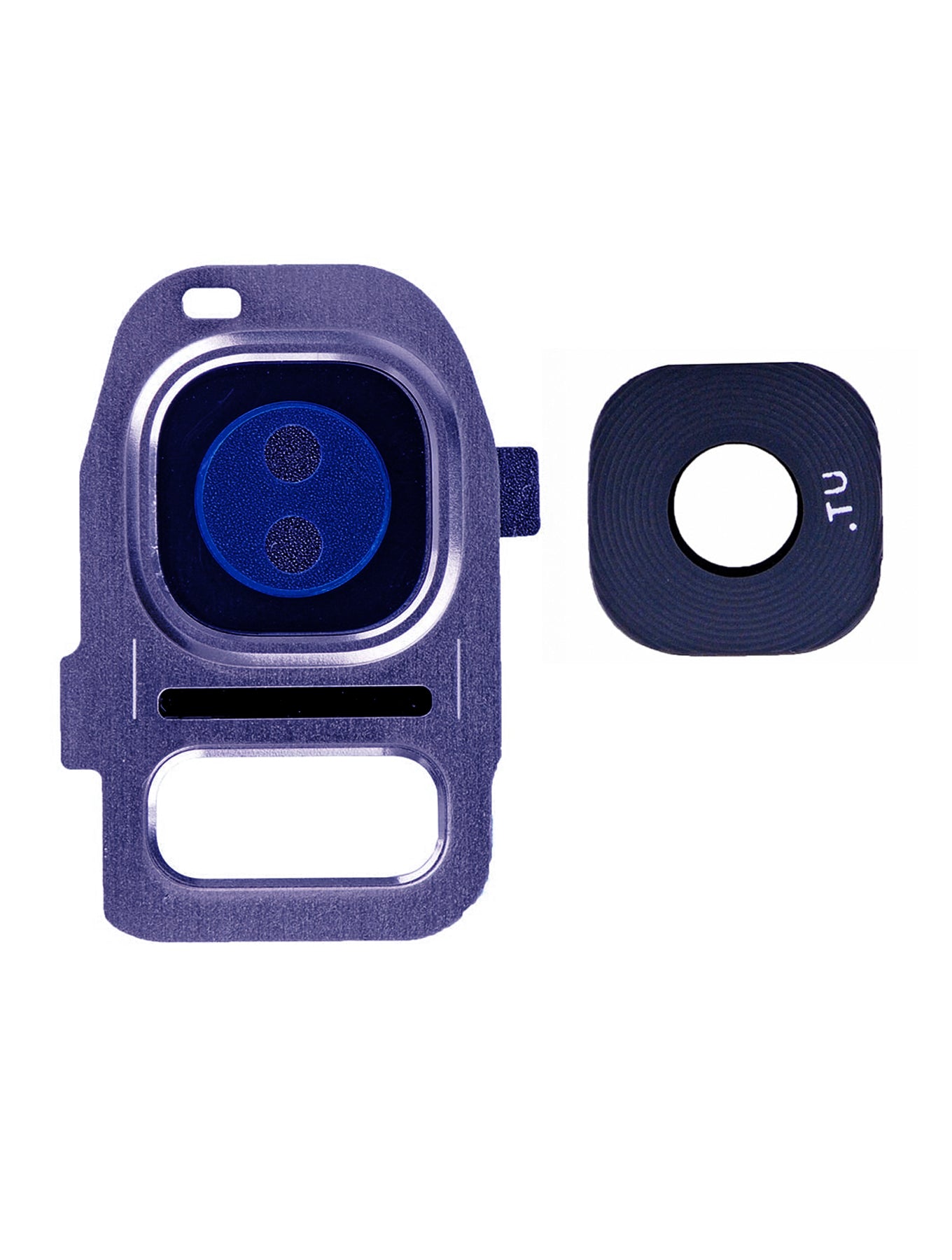 תחליף למחזיק מצלמה אחורית של SAMSUNG GALAXY S7/S7 EDGE עם עדשה - ספיר