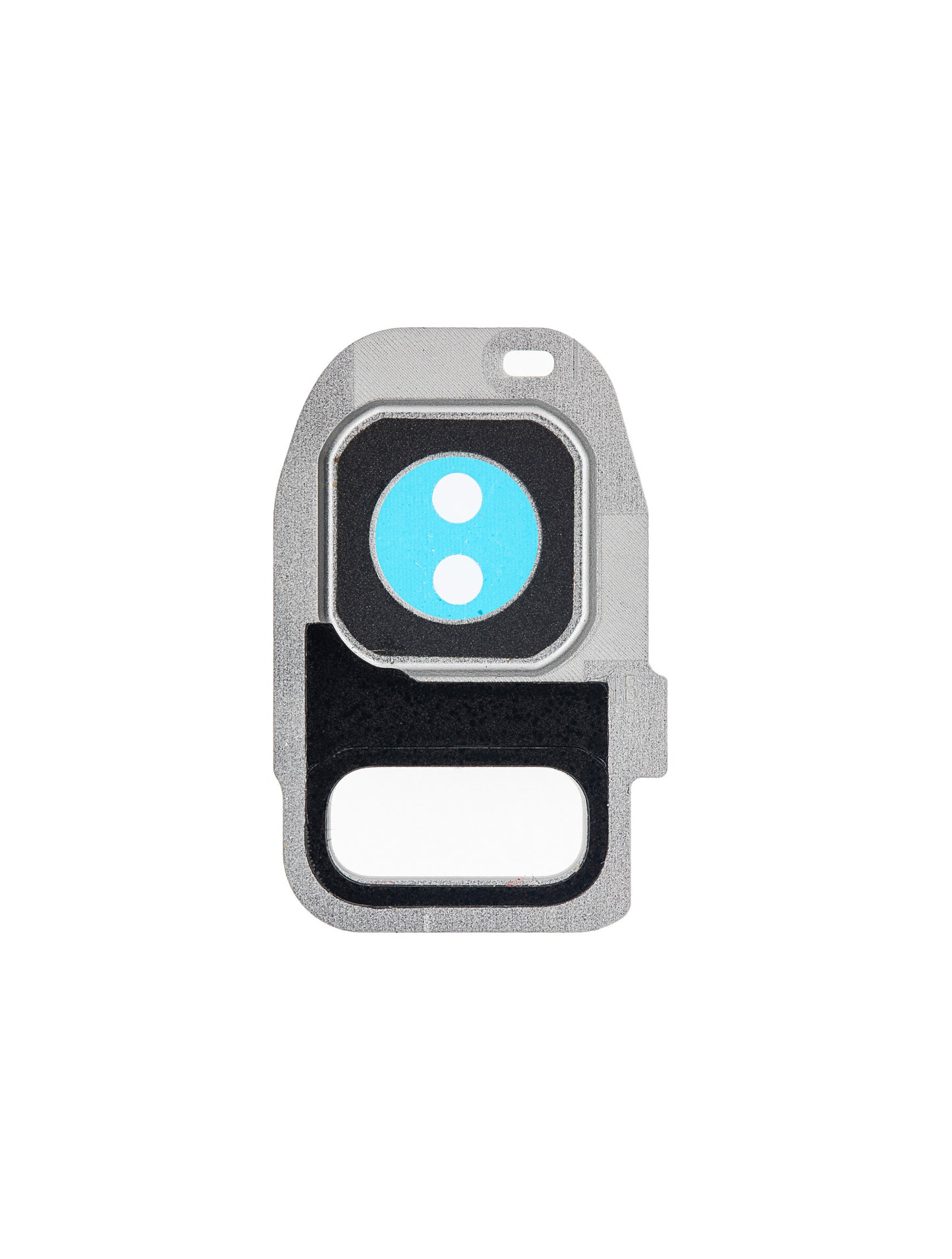 תחליף למחזיק מצלמה אחורית של SAMSUNG GALAXY S7/S7 EDGE עם עדשה - כסף