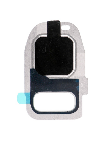 תחליף למחזיק מצלמה אחורית של SAMSUNG GALAXY S7/S7 EDGE עם עדשה - כסף