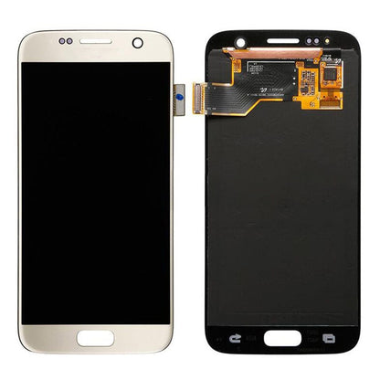 החלפת מסך LCD ומכלול דיגיטיזר של SAMSUNG GALAXY S7 SM-G930 - זהב
