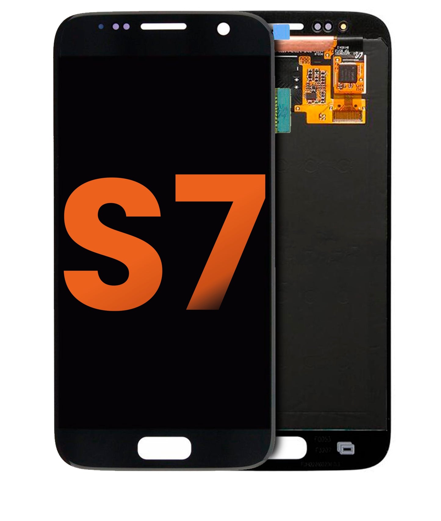 תחליף למסך LCD ומכלול דיגיטיזר של SAMSUNG GALAXY S7 SM-G930 - שחור