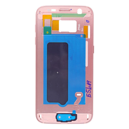 תחליף למסגרת בית אחורי של SAMSUNG GALAXY S7 SM-G930 - רוז זהב