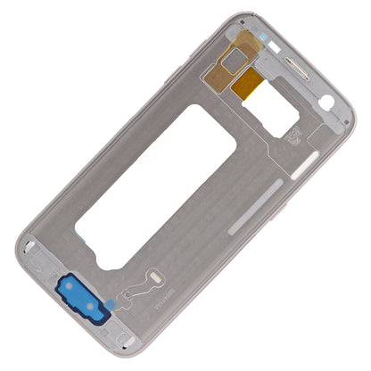 תחליף למסגרת בית אחורי של SAMSUNG GALAXY S7 SM-G930 - כסף
