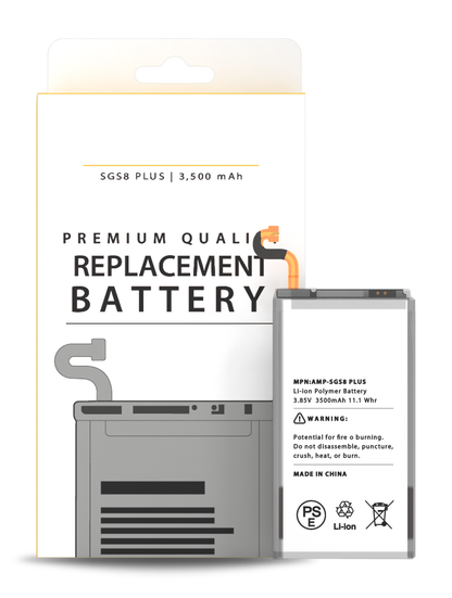 REPLACEMENT FOR SAMSUNG GALAXY S8 PLUS BATTERY