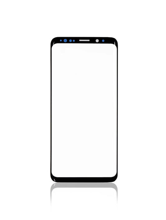 REPLACEMENT FOR SAMSUNG GALAXY S9 FRONT GLASS LENS - BLACK