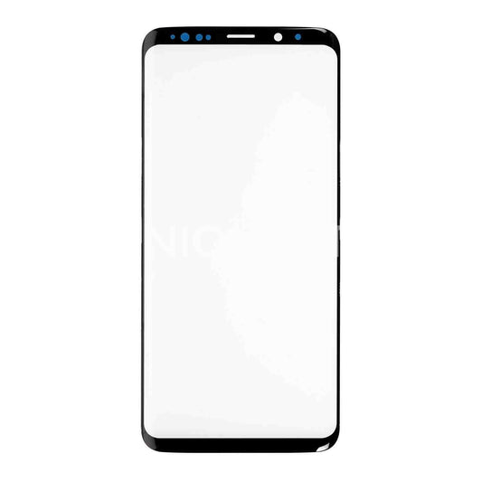 REPLACEMENT FOR SAMSUNG GALAXY S9 PLUS FRONT GLASS LENS - BLACK