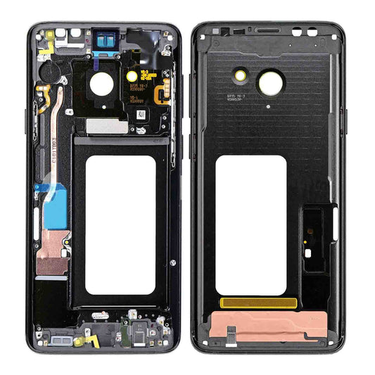 REPLACEMENT FOR SAMSUNG GALAXY S9 PLUS SM-G965 REAR HOUSING FRAME - BLACK