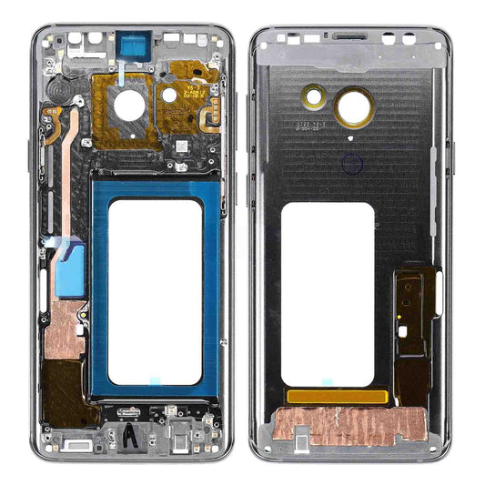 REPLACEMENT FOR SAMSUNG GALAXY S9 PLUS SM-G965 REAR HOUSING FRAME - GREY