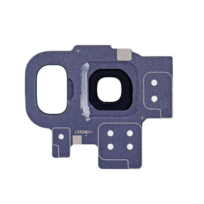 REPLACEMENT FOR SAMSUNG GALAXY S9 SM-G960 REAR CAMERA HOLDER WITH LENS - BLUE