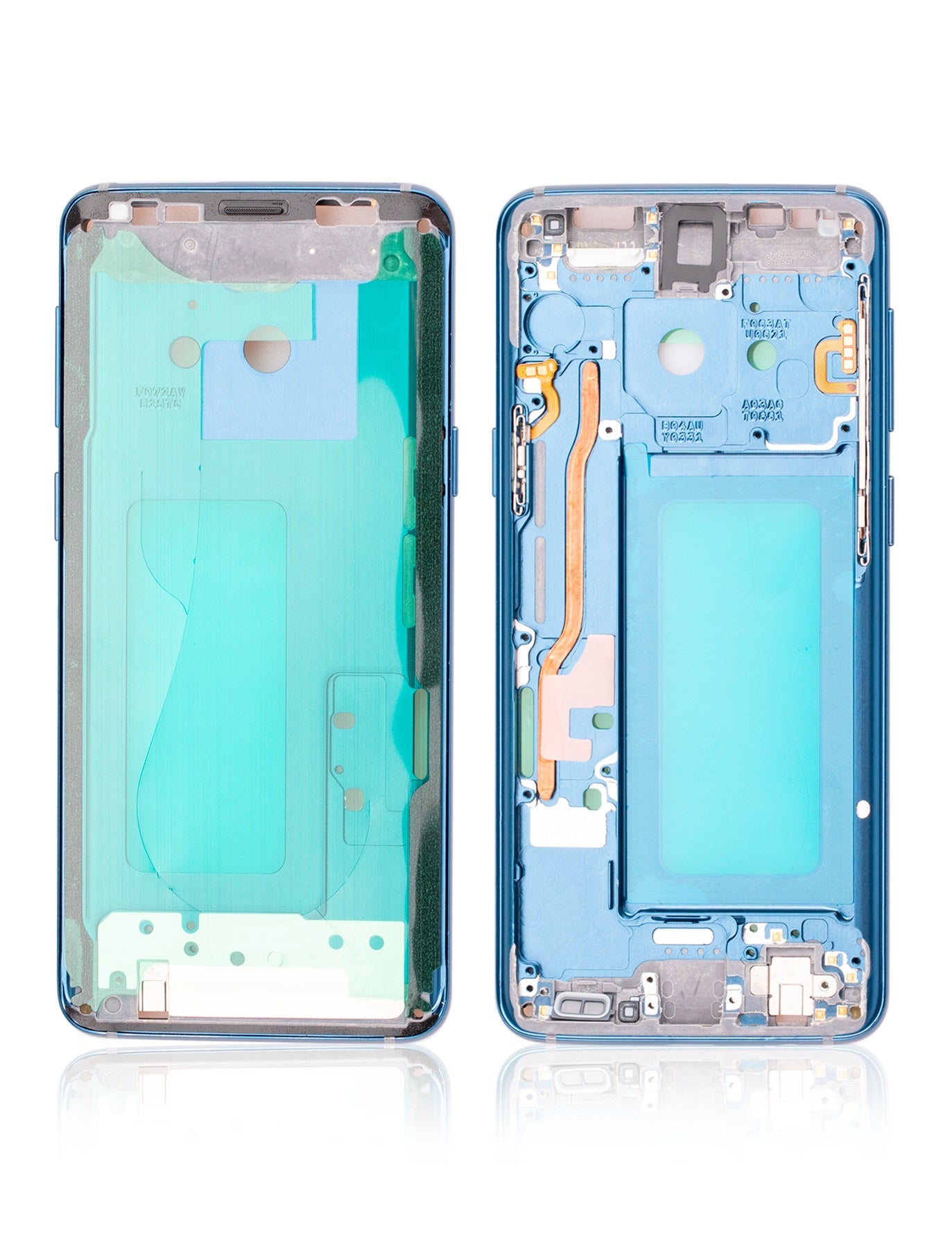 REPLACEMENT FOR SAMSUNG GALAXY S9 SM-G960 REAR HOUSING FRAME - BLUE