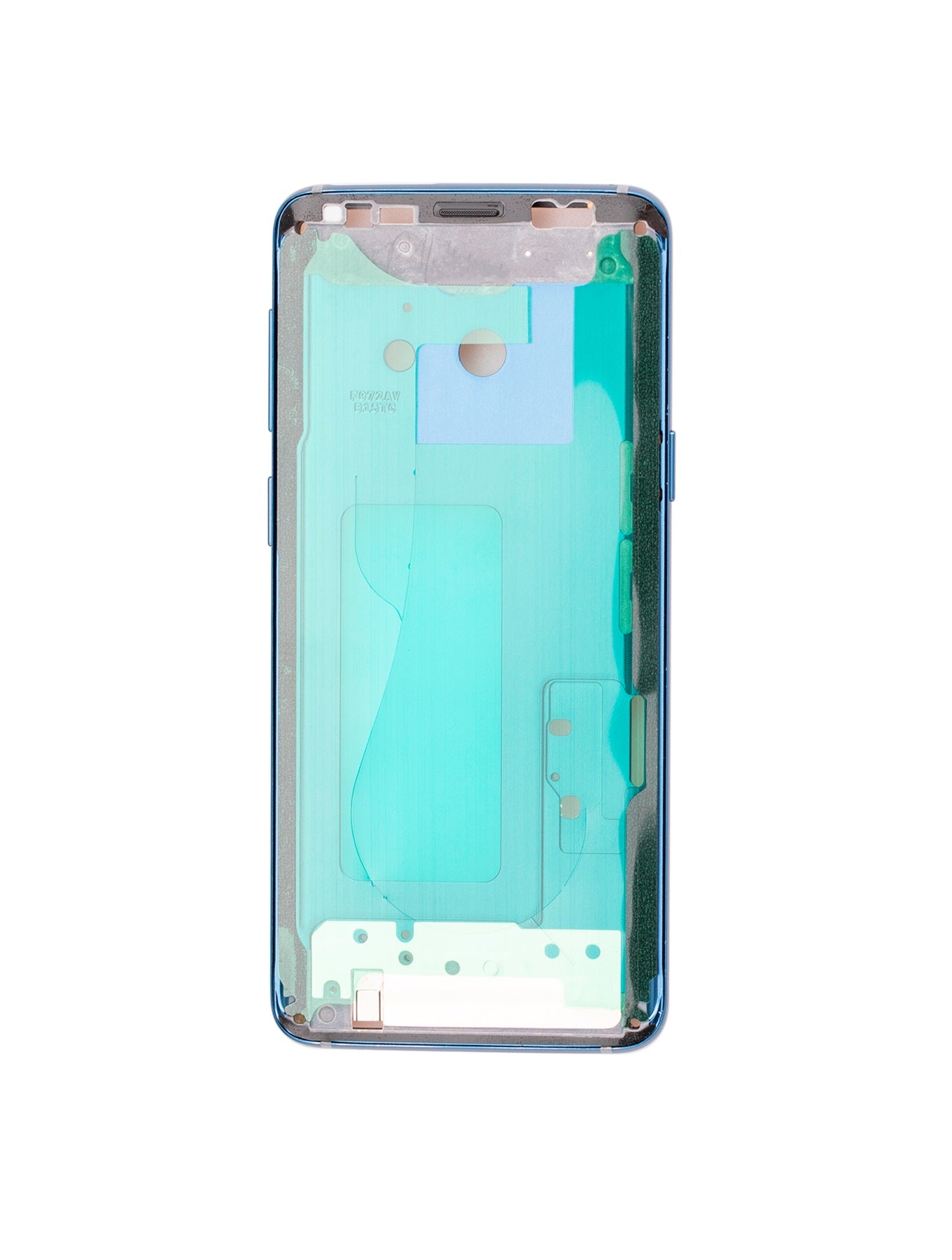 REPLACEMENT FOR SAMSUNG GALAXY S9 SM-G960 REAR HOUSING FRAME - BLUE