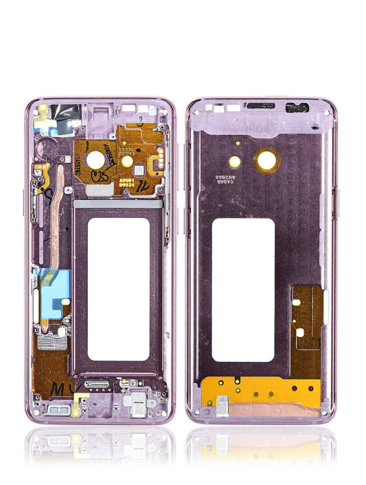 REPLACEMENT FOR SAMSUNG GALAXY S9 SM-G960 REAR HOUSING FRAME - PURPLE