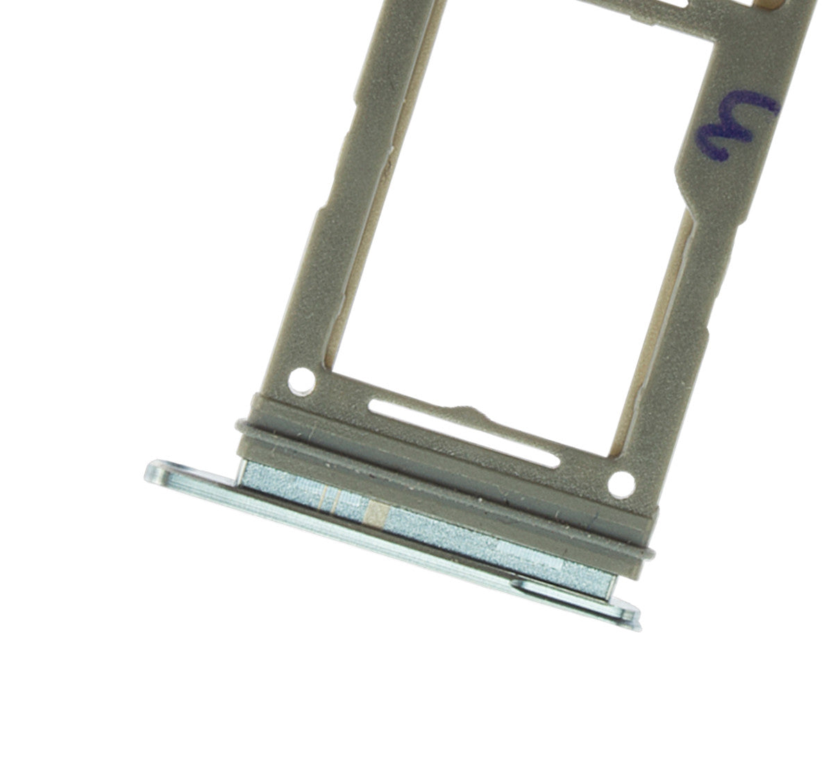 REPLACEMENT FOR SAMSUNG S10 SINGLE SIM CARD TRAY - BLUE